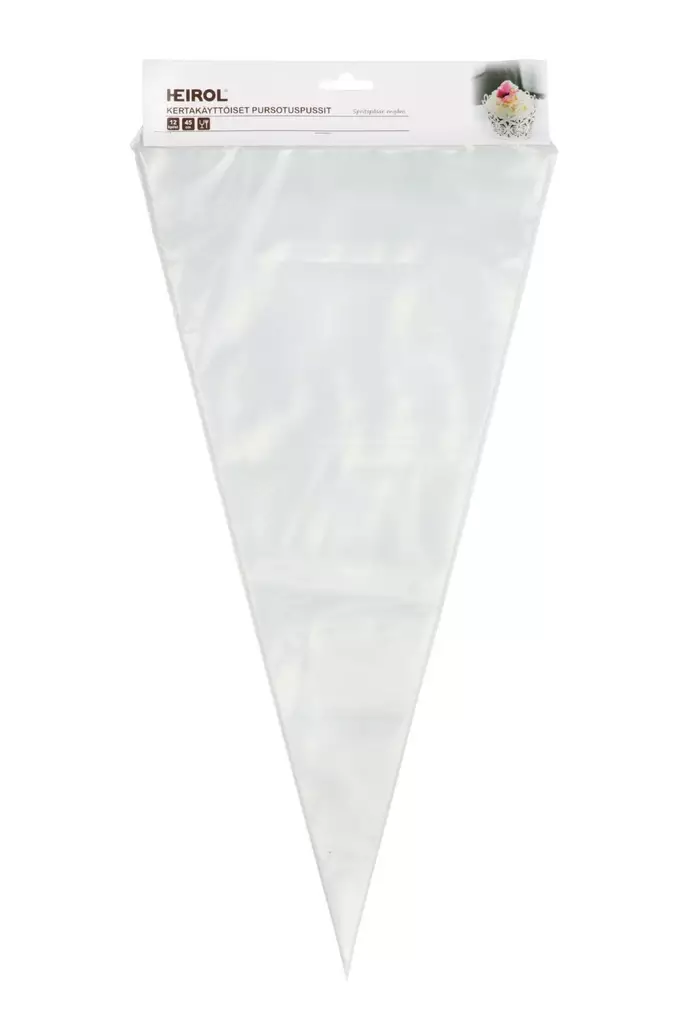Heirol kertakäyttö pursotinpussit 45cm - Leivontatarvikkeet - 6419287381452 - 1