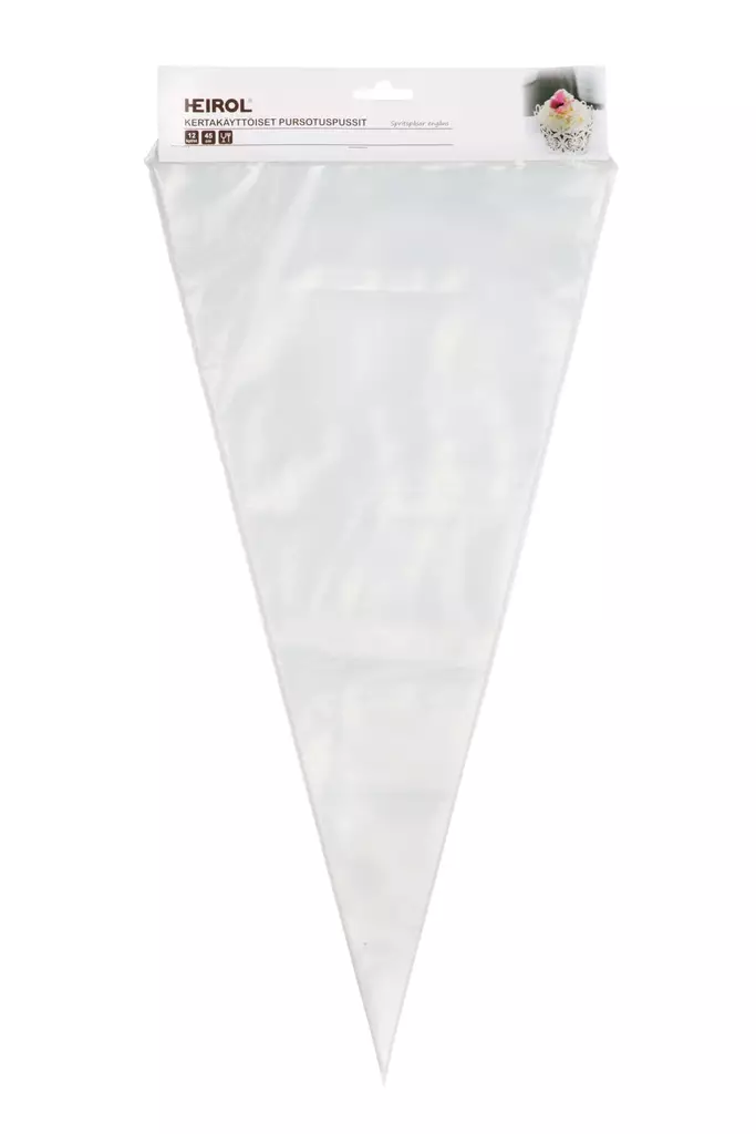 Heirol kertakäyttö pursotinpussit 45cm - Leivontatarvikkeet - 6419287381452 - 1