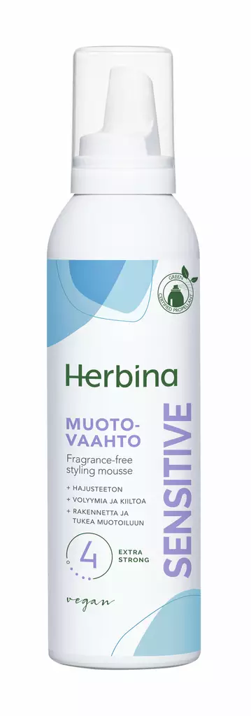 Herbina 200ml Sensitive muotovaahto - Muotovaahdot - 6414504310352 - 1