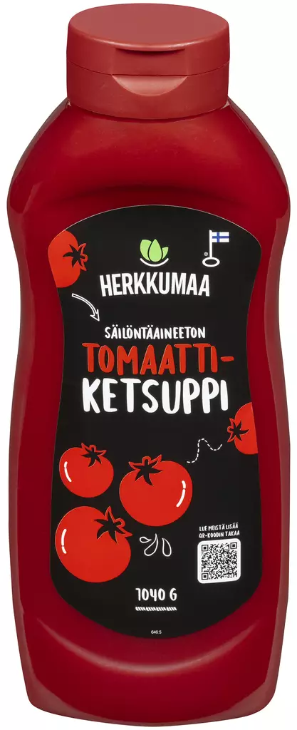 Herkkumaa Tomaattiketsuppi 1040g - Ketsupit ja sinapit - 6410840036482 - 1
