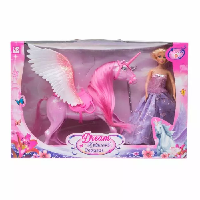 Hevonen ja muotinukke - Nuket ja tarvikkeet - 6410413102712 - 1