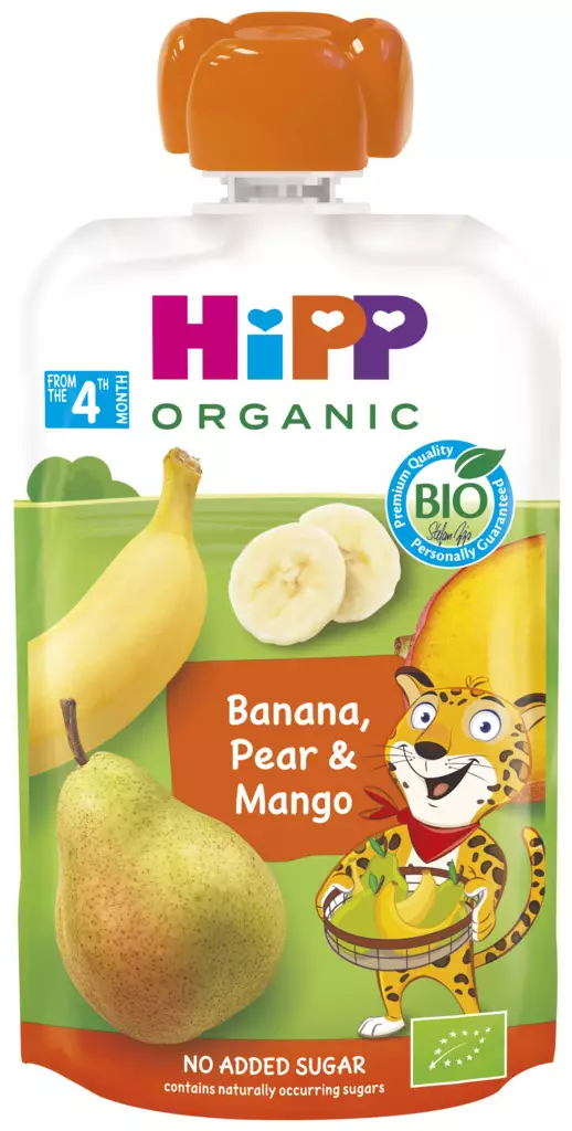 HiPP 100g Luomu Smoothie Banaania - Lasten välipalat - 4062300307162 - 1