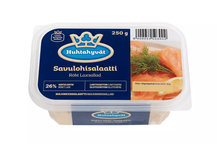 HUHTAHYVÄT SAVUKIRJOLOHISALAATTI - Kissat - 6409054503002 - 1
