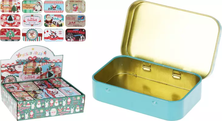Jouluinen säilytysrasia - Joulukoristeet - 8721037075312 - 1