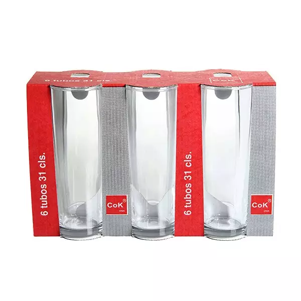 Juomalasisetti BIBITA 6kpl/setti vet.31c - Juomalasit - 8435123219312 - 1