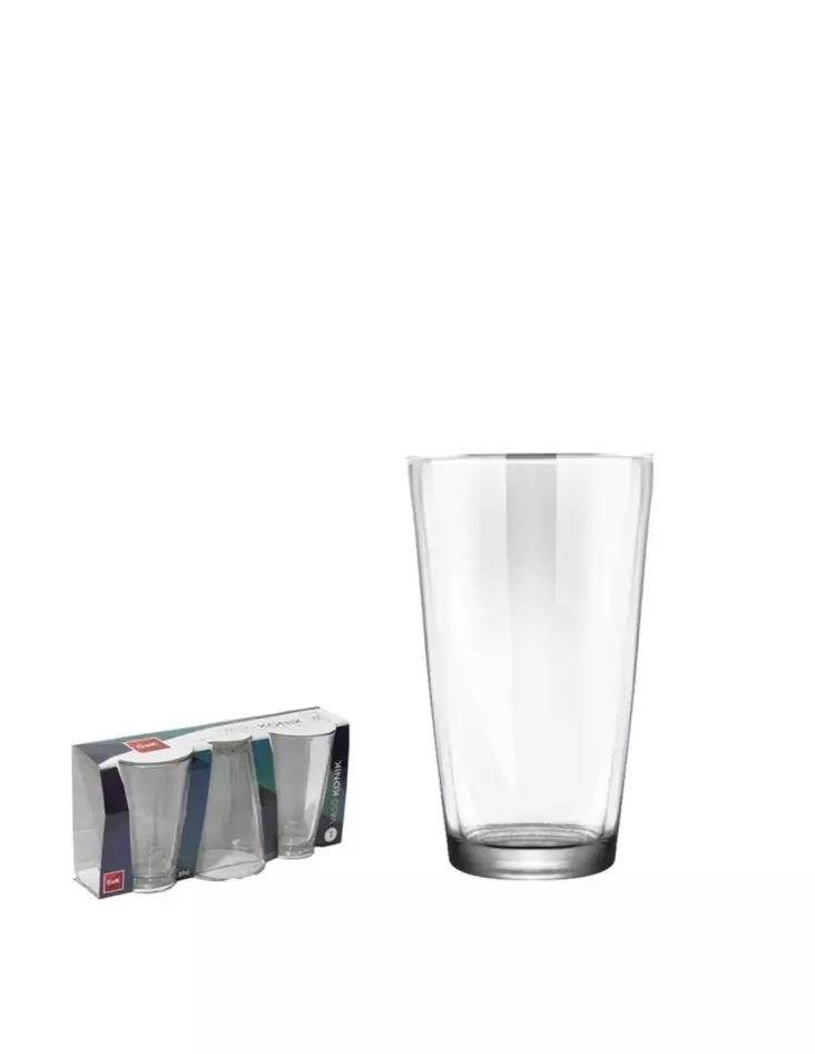 Juomalasisetti Konik 3kpl/setti 27cl - Juomalasit - 8435123303332 - 1
