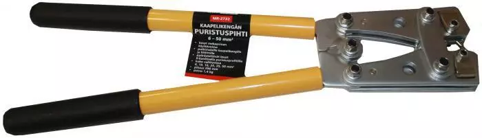 Kaapelikengän puristuspihti 6-50 mm2 - Kaapeli- ja kuorintapihdit - 6430074695422 - 1