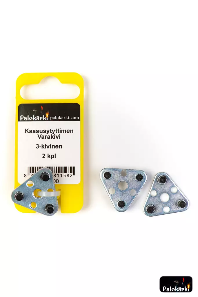 Kaasusytyttimen varakivi 3-kivinen/2kpl - Hitsaustarvikkeet ja työkalut - 8712067811582 - 1
