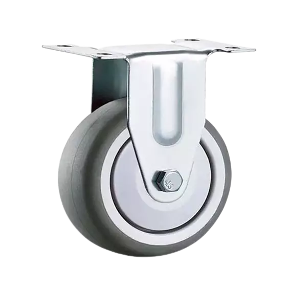 Kalustepyörä kiinteä 125mm - Huonekalupyörät - 6438168104782 - 1