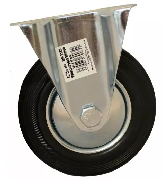 Kalustepyörä kiinteä 125x37mm - Huonekalupyörät - 6430074690342 - 1