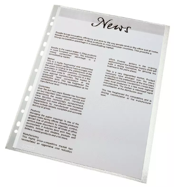 Kansiotasku Esselte eco vas.auki 10kpl - Mapit ja kansiot - 5701216561402 - 1