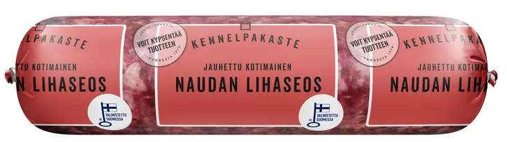 Kennelpakaste naudan lihaseos 500g - Koiran pakasteruoat - 6409580310082 - 1