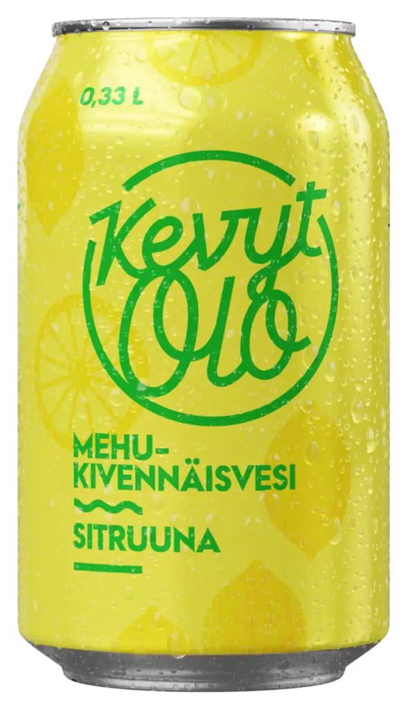 Kevytolo mehukivennäisvesi sitruuna 0,33 - Virvoitusjuomat ja mixerit - 6419800053972 - 1