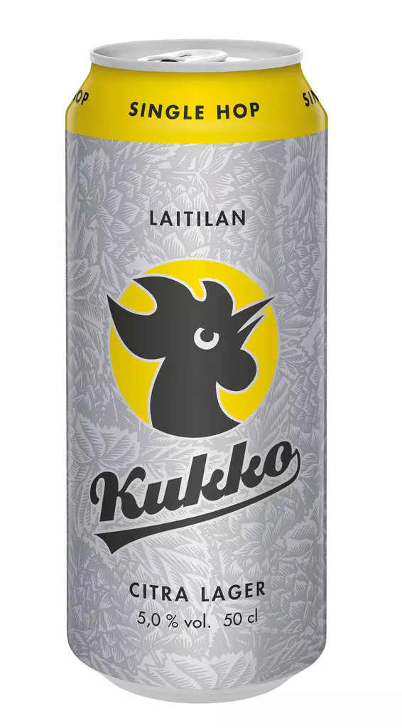 LAITILAN KUKKO CITRA LAGER 5% - Pääsiäinen  - 6418654000842 - 1