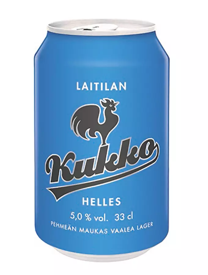 LAITILAN KUKKO HELLES 5% 0,33L - Kissat - 6418654005052 - 1