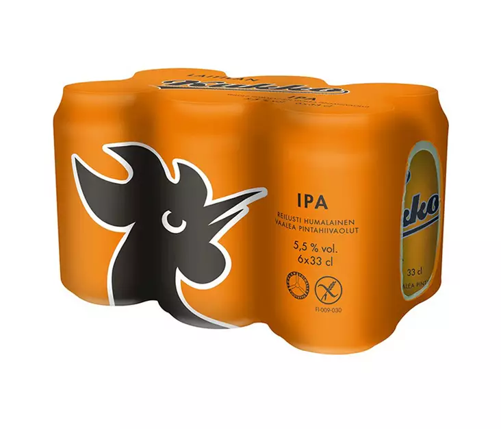 LAITILAN KUKKO IPA 5,5% 6-PACK - Kissat - 6418654208002 - 1