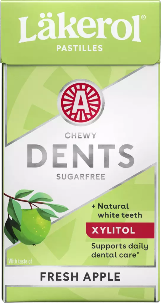 Läkerol dents apple 36G - Karkit - 6420256012512 - 1