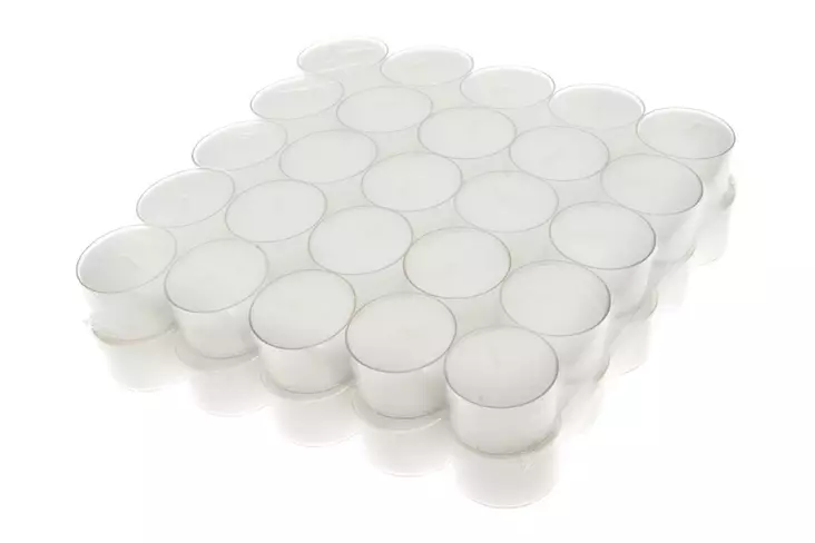 Lämpökynttilä muovikippo 50kpl - Lämpökynttilät - 6410412973092 - 2