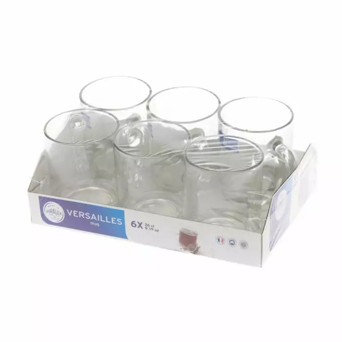 Lasimuki duralex 26cl 6kpl - Juomalasit - 3550190501292 - 1