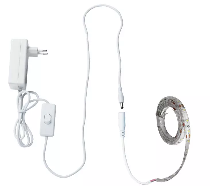 Led strip 24v ip20 4,8w/m 830 1m - Led-valonauhat ja tarvikkeet - 6435200282682 - 1