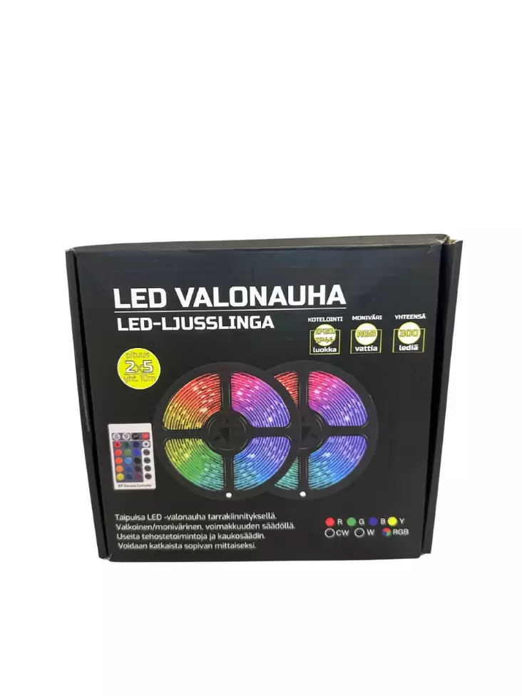 LED Valonauha RGBW 2x5m 12V IP44 - Led-valonauhat ja tarvikkeet - 6438168109732 - 1