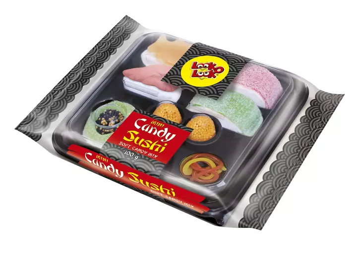 LOOK-O -LOOK Mini Candy Sushi 100 g - Karkit - 8713600286072 - 1