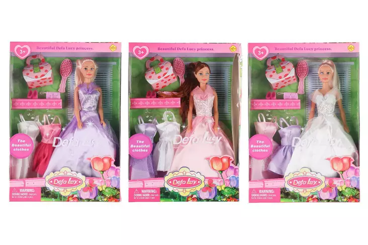 Lucy muotinukke ja asusteet - Nuket ja tarvikkeet - 6410416060842 - 5