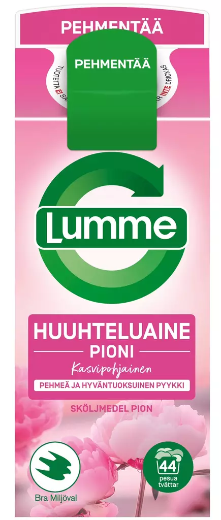 Lumme huuhteluaine Pioni 750ml - Pyykinpesu- ja huuhteluaineet - 7046110330012 - 1
