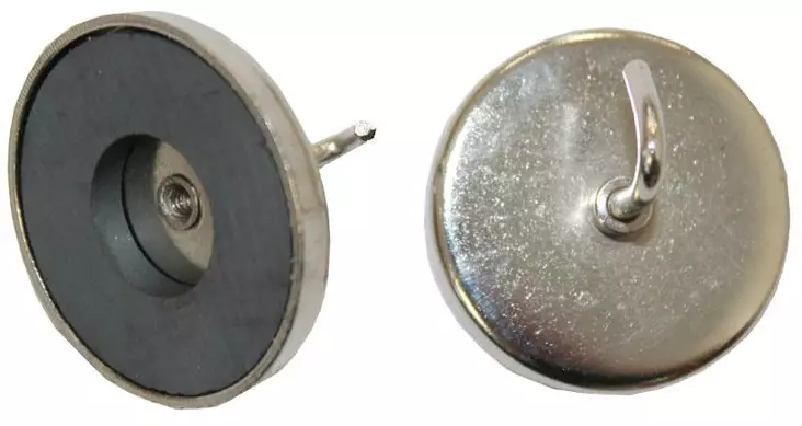 Magneettikoukkusarja 2-os. 15 lbs - Koukut ja naulakot - 6430074691752 - 1