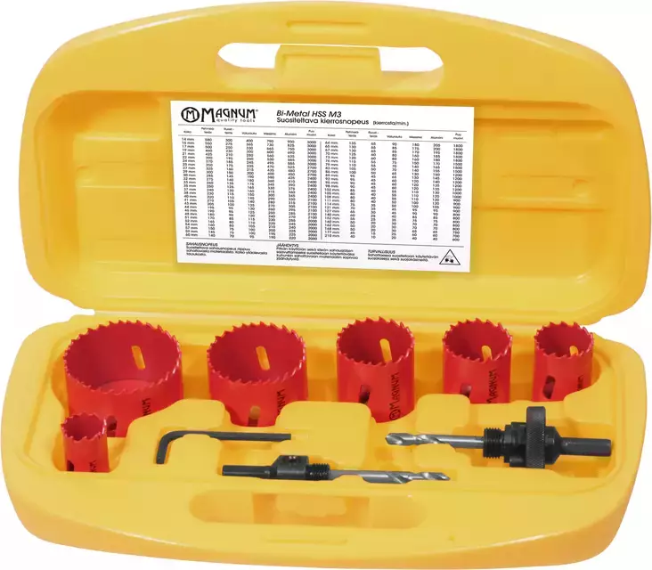 Magnum reikäsahasarja CobaltEvo 9-os. - Reikäsahat - 6418868491092 - 1