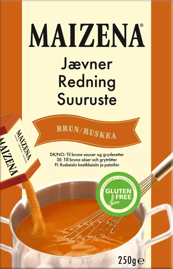 Maizena Ruskea Suuruste 250g - Suurusteet ja tärkkelykset - 8718114751962 - 1