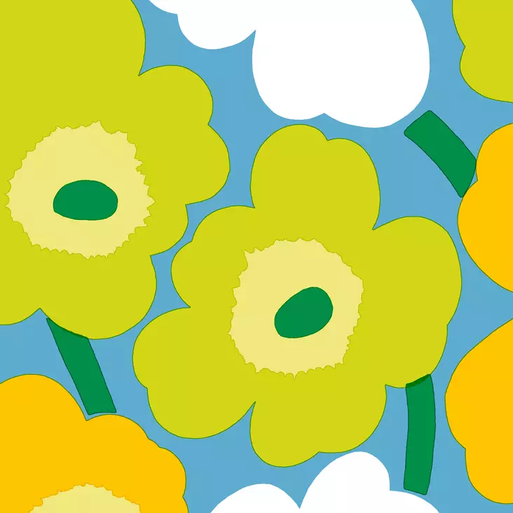 Marimekko Lautasliina Unikko 33cm - Lautasliinat - 6411633140072 - 1