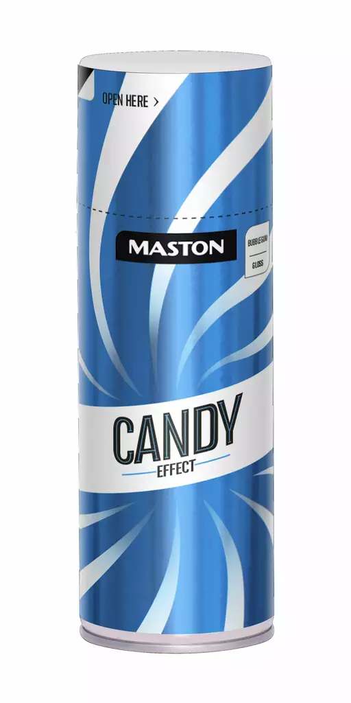 MASTON CANDY EFFECT BUBBLEGUM BLUE 400ML - Maalit - 6412490017132 - 2