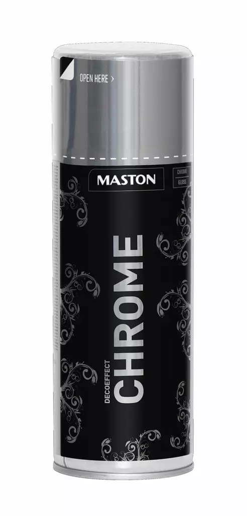 Maston DecoEffect kromi 400ml - Spraymaalit - 6412498304302 - 2