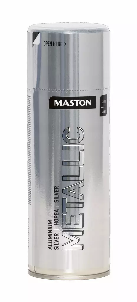Maston Metallic Spraymaali Alumiini 400ml - Spraymaalit - 6412490023782 - 2