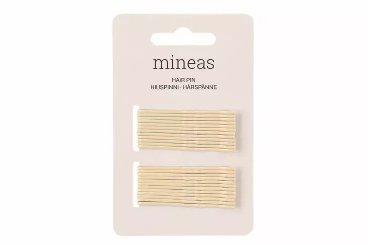 Mineas hiuspinnit 24kpl - Hiuskoristeet - 6410416208022 - 1