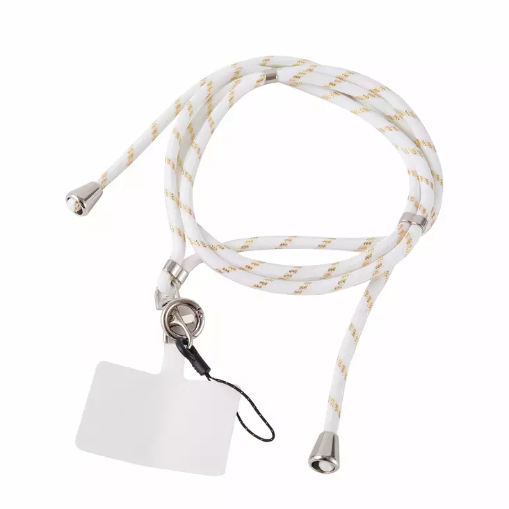 Mobia kaulanauha, valkoinen - Puhelintarvikkeet ja laturit - 6430076523822 - 1