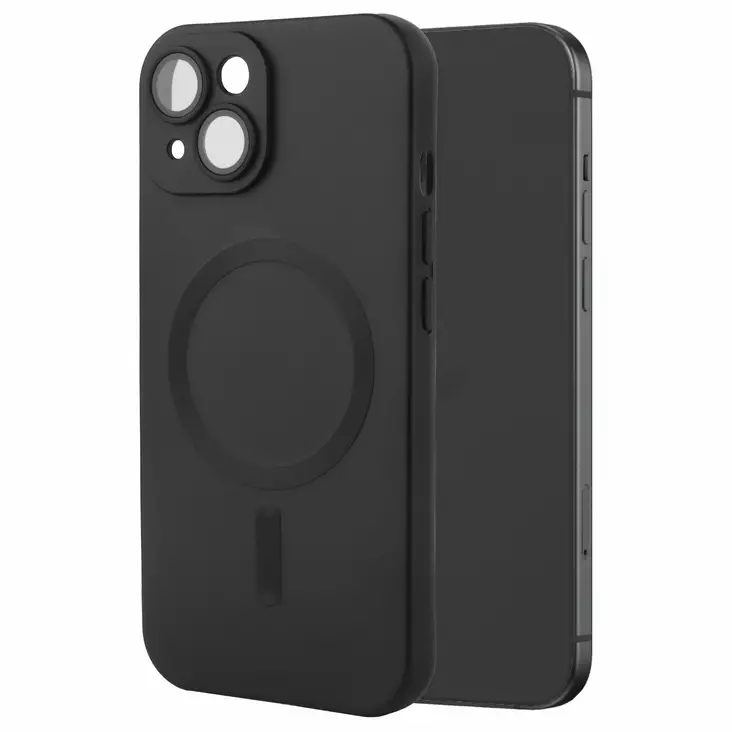 Mobia magsafe suoja Iphone 15 musta - Apple Suojakuoret - 6430076524522 - 1