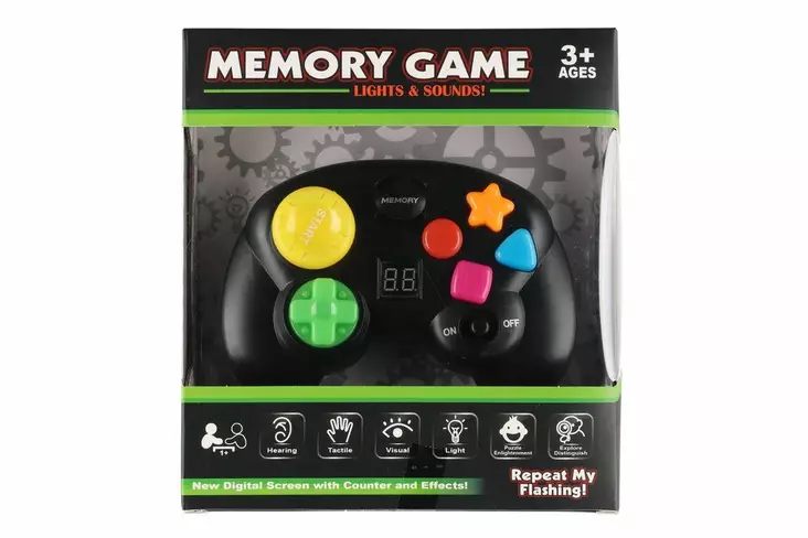 Muistipeli laskurilla valot ja äänet - Palapelit ja pulmapelit - 6410416102962 - 1
