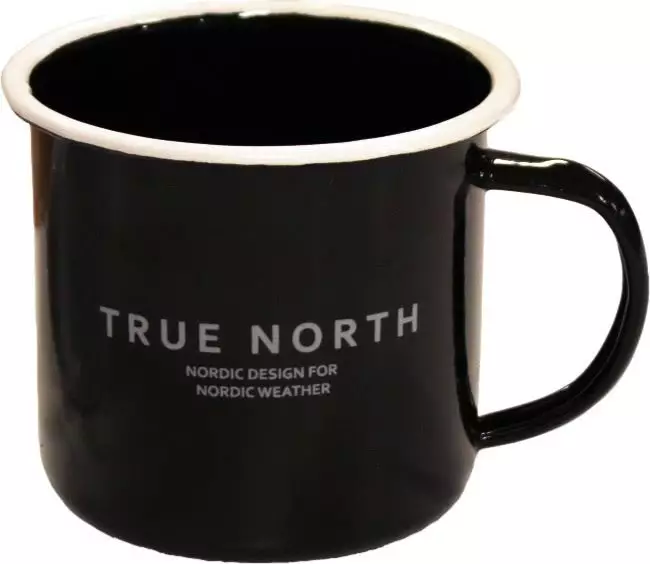 Muki emaali valk ja musta - Retkiruokailu - 7312590737772 - 1