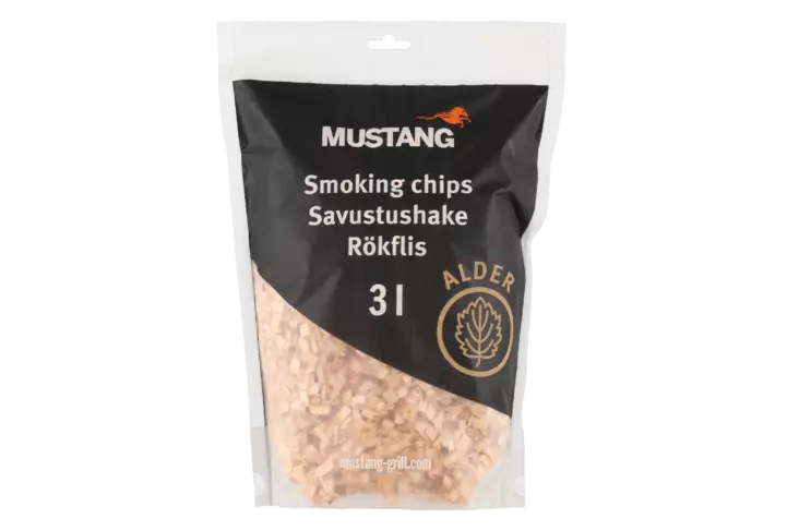 Mustang leppä savustushake 3l - Grillaus- ja savustustarvikkeet - 6410411826832 - 2