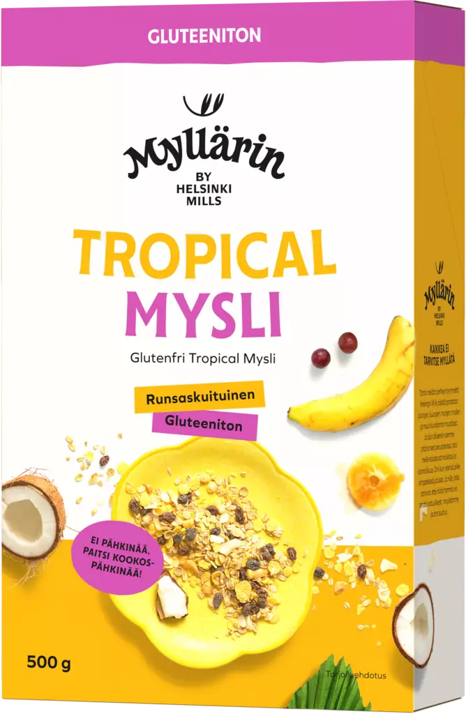 Myllärin mysli tropical gluteeniton 500 - Kissat - 6415000164692 - 1