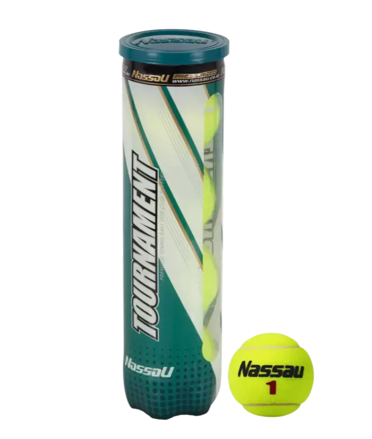Nassau Tuornament tennispallot 6kpl - Pallot - 8804234540712 - 1