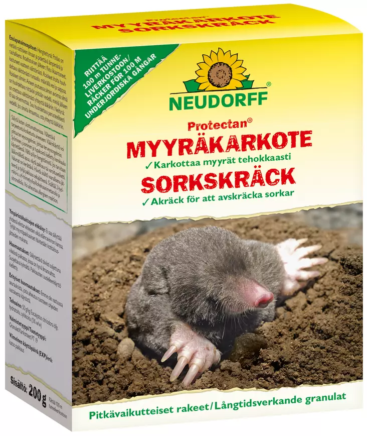 Neudorff myyräkarkoite 200g - Kodin tuholaiskarkoitteet - 4005240192832 - 1