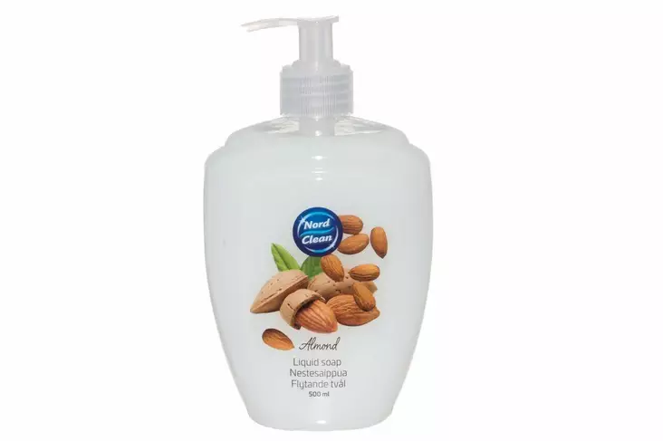 Nord Clean Nestesaippua manteli 500ml - Nestesaippuat - 6410416213972 - 1