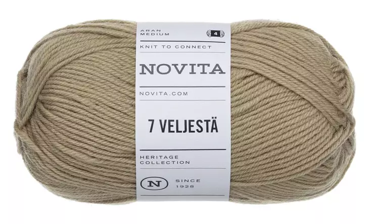 Novita 7 Veljestä Särkkä 618 100g - Langat - 6412618201382 - 1