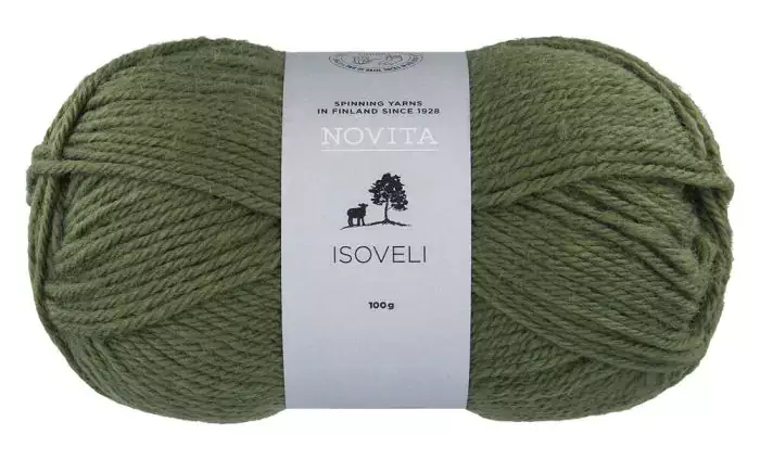 Novita lanka Isoveli 100g kaisla 352 - Langat - 6412618204222 - 1