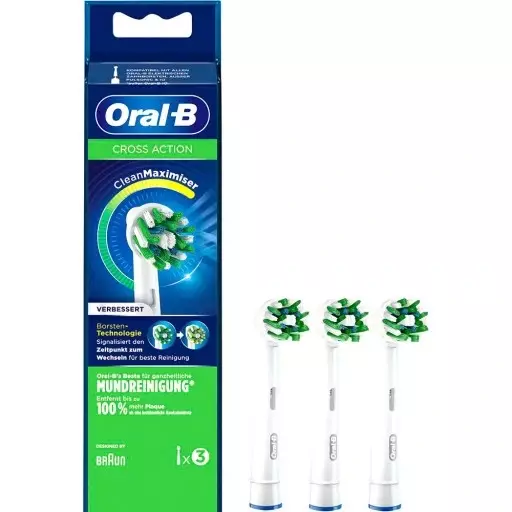 Oral-B CrossAction CleanMaximizer - Sähköhammasharjojen vaihtopäät - 4210201316442 - 1