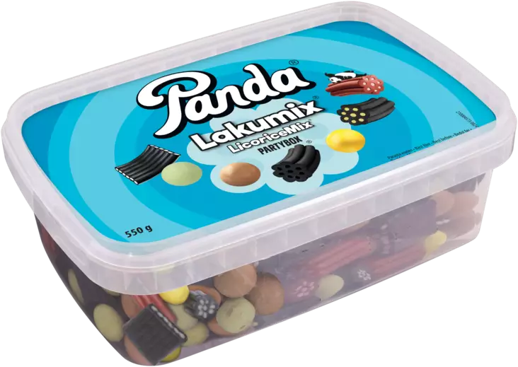 Panda LakuMix partybox 550g - Makeiset - 6412500039512 - 1