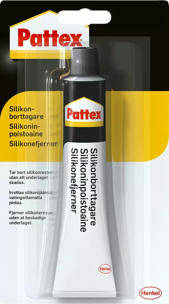 Pattex silikonin poistoaine 80ml - Muut liimat - 7332531047562 - 1